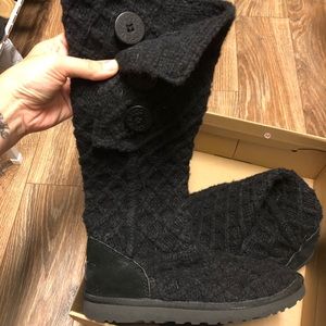 Black lattice knot uggs